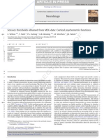 Witton 2012 Sensory Thresholds Obtained From MEG Data - Cortical Psychometric Functions