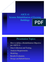 ASCE 41 - Seismic Rehabilitation of Existing Buildings (Ppt)