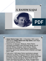 Abdul Rahim Kajai