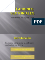 Relaciones Vectoriales