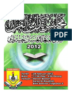 Buku Program Majlis Tadarrus Al