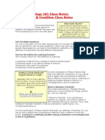 Psychology Notes Learning and Condition by Abhishek Jaguesar