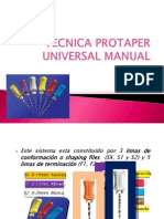 Tecnica Protaper Universal Manual-1