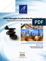 CFO Thought Leadership Roundtable