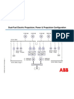 Electric Propulsion configuration on merchant vessel