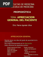 Apreciacion General Del Paciente-Agreda 2