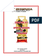 Cuaderno Intopoca #1 (Apuntes Básicos de Topografía)