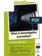 Investigative Journalism Manual Chapter 1