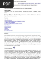 Peri-Urbanization - Zones of Rural-Urban Transition