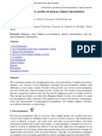 Peri-Urbanization - Zones of Rural-Urban Transition