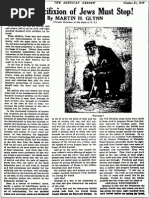 The American Hebrew - The Cruxifiction of Jews Must Stop (en, 1919, 1 S., Scan)