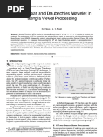 Download Role of Haar and Daubechies Wavelet in Bangla Vowel Processing by Journal of Telecommunications SN105693522 doc pdf