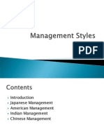 Management Styles 03-02-2012