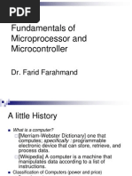 Fundamentals of Microprocessor and Microcontroller: Dr. Farid Farahmand