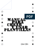 Manual Plantillas Stencil