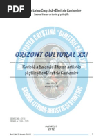 REVISTA ORIZONT CULTURAL NR. 2/2012