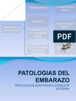 PATOLOGIAS EMBARAZO