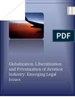 Globalization, Liberalization and Privatization of Aviation Industry