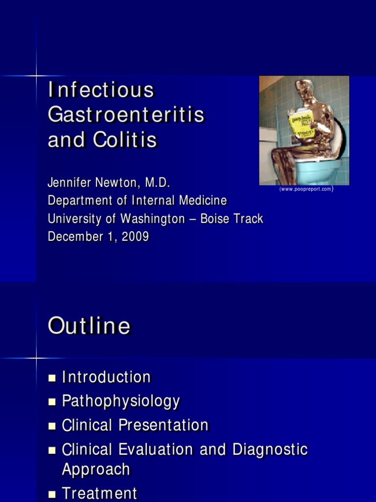 Infectious Gastroenteritis and Colitis
