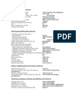 XL Shortcuts