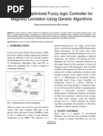 Download Design of Optimized Fuzzy logic Controller for Magnetic Levitation Using Genetic Algorithms by JournalofICT SN105731511 doc pdf