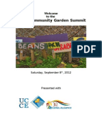 Marin Community Garden Summit: Welcome To The