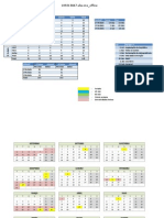 Calendário 2012-2013 - 7ºA