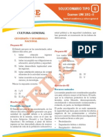 Solucionario UNI 2012-II (Aptitud Acad - Mica y Cultura General)