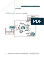 Case Study 2 OSPF Four Routers: Topology Diagram