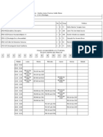 Horario 2º semestre