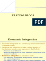 Economic Integration and Trading Blocs