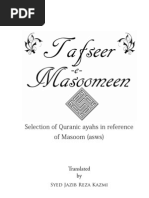 Download Tafseer e Masoomeen asws English by Wilayat Mission SN105763844 doc pdf