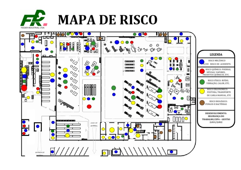 Mapa de Risco da Feeder Industrial LTDA | PDF