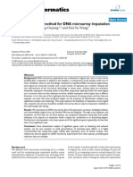 BMC Bioinformatics: A Meta-Data Based Method For DNA Microarray Imputation