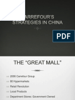 Carre Four' S Strategies China