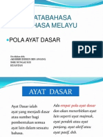 Pola Ayat Dasar