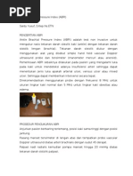 Download Ankle Brachial Pressure Index by Retno Sumara SN105795194 doc pdf
