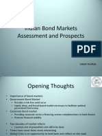 Indian Bond Markets Asses Ment and Prospects
