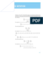 Summation Notation Rules