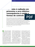 Exposição À Radiação em Processos A Arco Elétrico: Consequências À Saúde e Formas de Controle