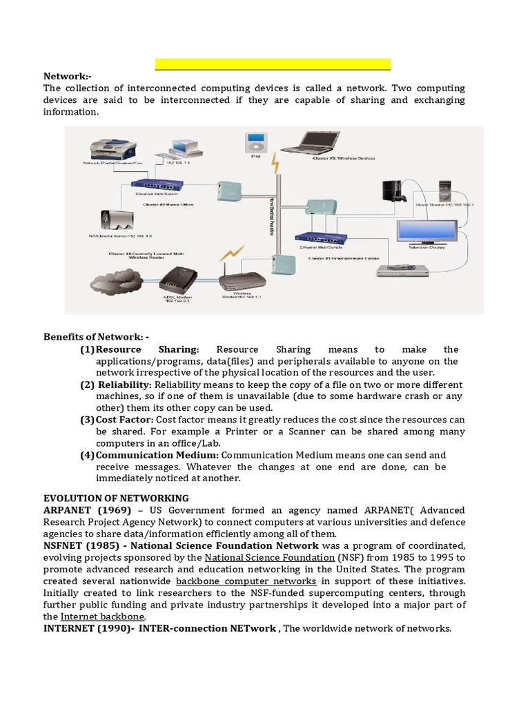 Computer Networks-study Material | PDF | Computer Network | Data
