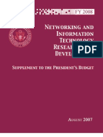 FY 2008 Supplement to the President's Budget