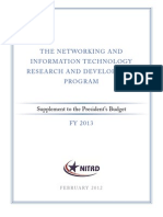 FY 2013 Supplement to the President's Budget