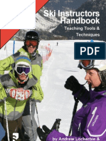 Ski Instructors Handbook - Teaching Tools & Techniques Look Inside Sample