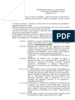 Información Inicial A Las Familias