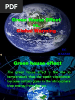 Green House Effect and Global Warming