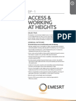 Access & Working at Heights: Objective