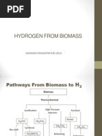 Hydrogen From Biomass