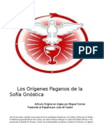 Origenes Paganos de La Sofia Gnostica 