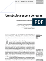 Um Século A Espera de Regras - Heloísa R Fernandes